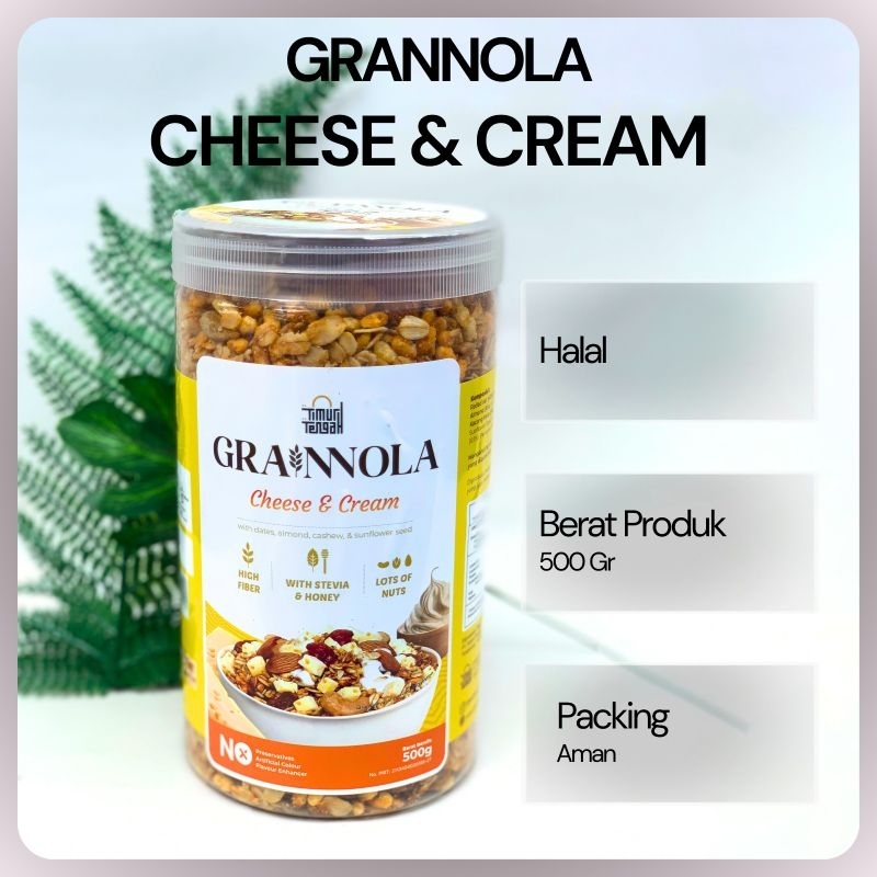 

GRANNOLA CHEESE & CREAM 500 GR