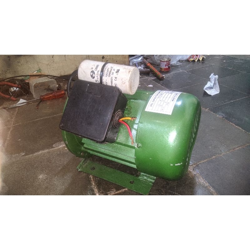 dinamo penggerak 1/2 hp 1 phase
