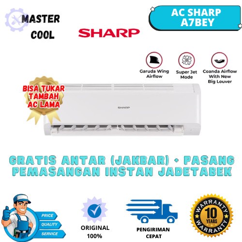 AC SHARP 0.7PK 3/4PK R32 LOW 560 W 7BEY