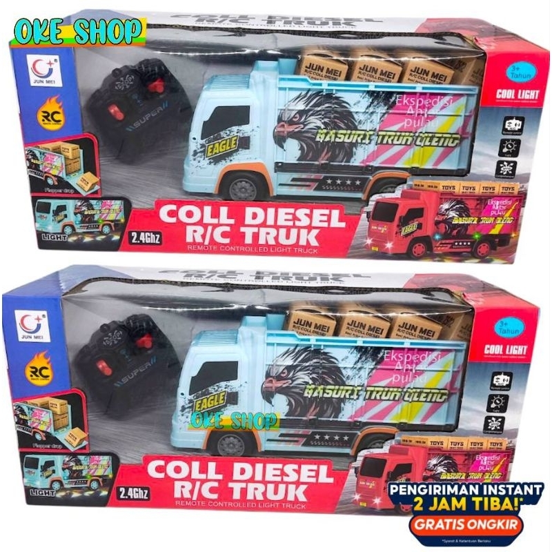 RC MAINAN ANAK TRUCK OLENG RC Remot Control Truk Oleng Basuri
