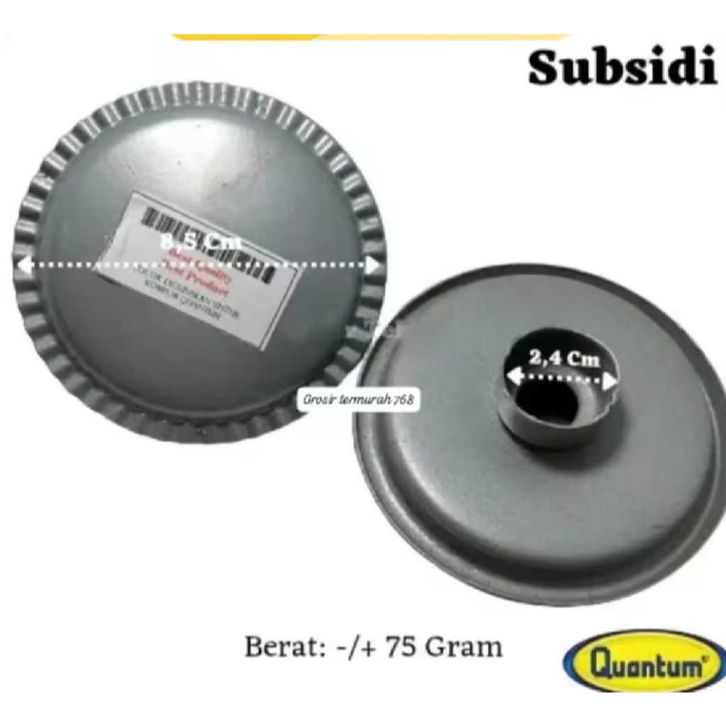 Burner kompor matahari -  burner quantum plat - cup burner quantum