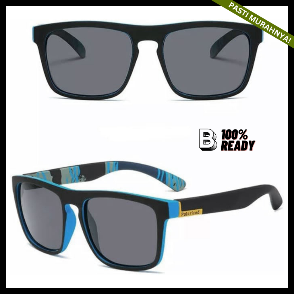 Kacamata Hitam / Kacamata Kotak Hitam Fashion Sunglassess Wanita Pria / KACAMATA HITAM PRIA