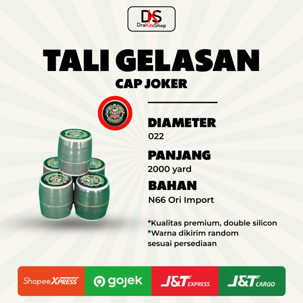 Tali Gelasan JOKER 022 2000 Yard