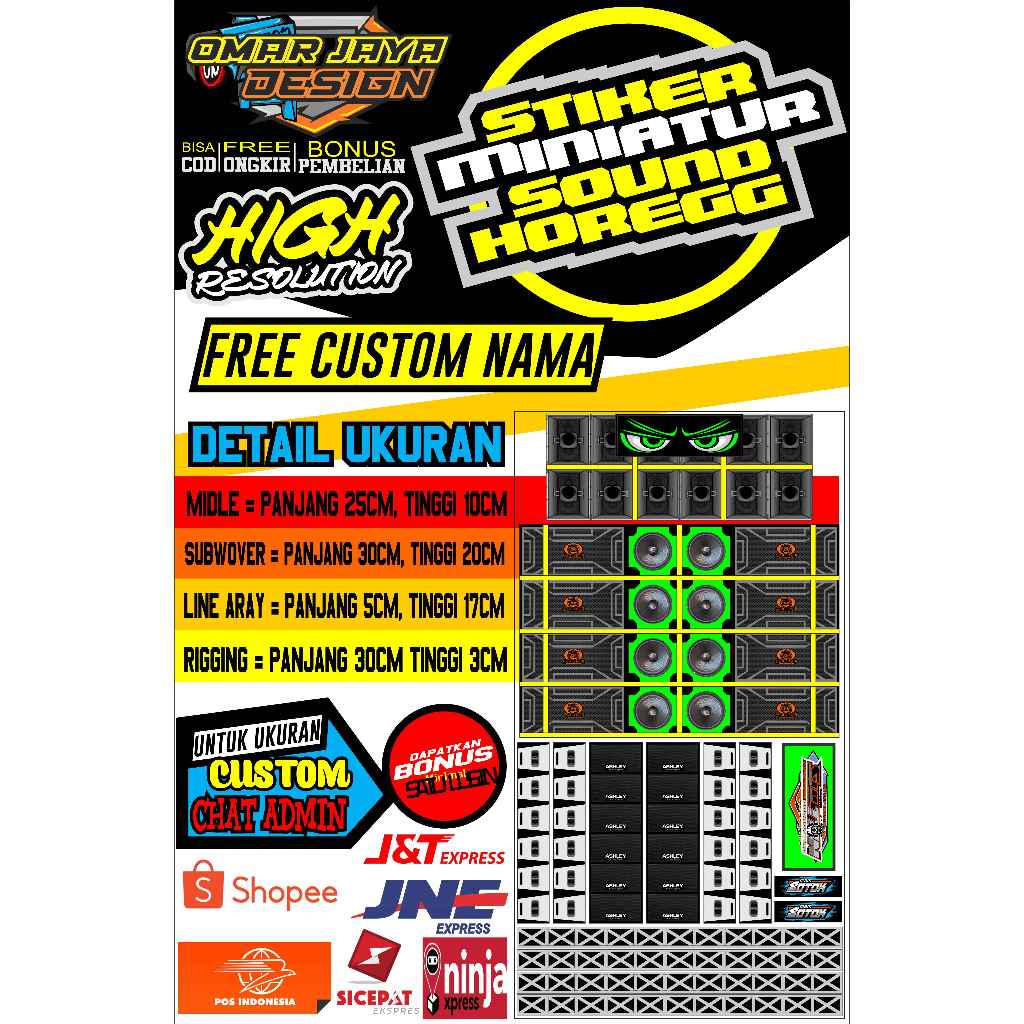 

STIKER MINIATUR SOUND SULTAN AUDIO