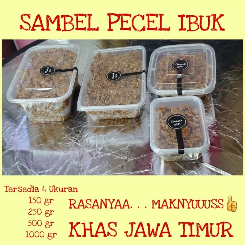 

SAMBEL PECEL IBUK-KHAS JAWA TIMUR