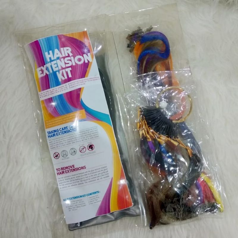 Hair Extension Kit/ Rambut Sambung/ Peralatan Rambut Sambung