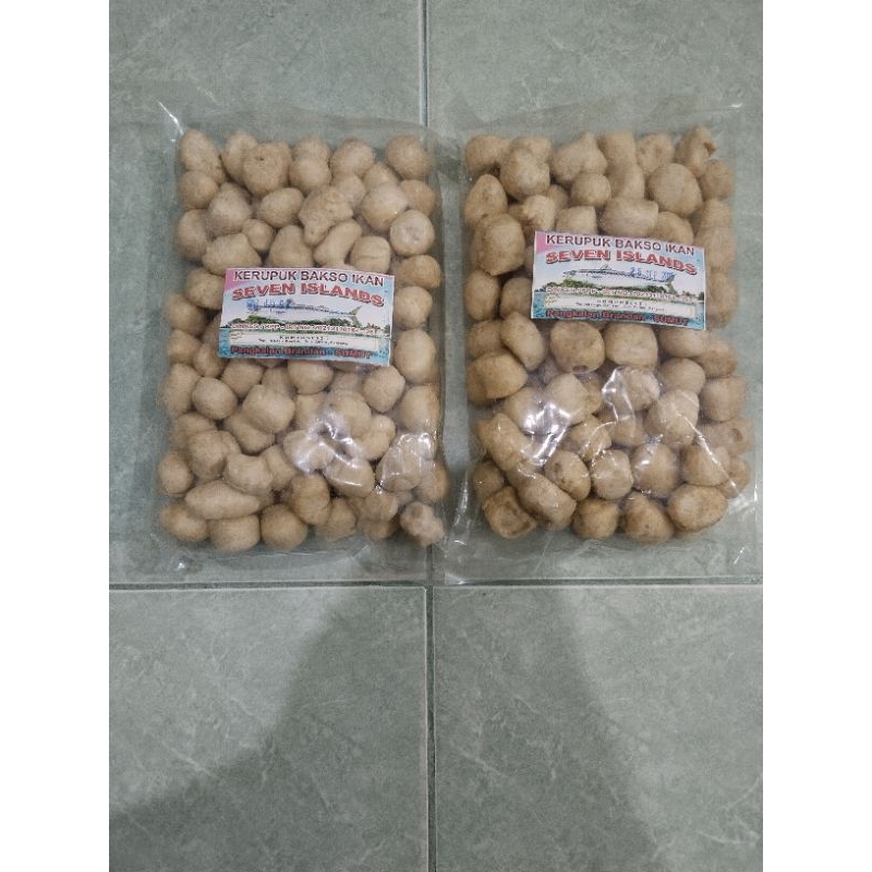 

kerupuk bakso ikan seven islands kerupuk ikan 200g