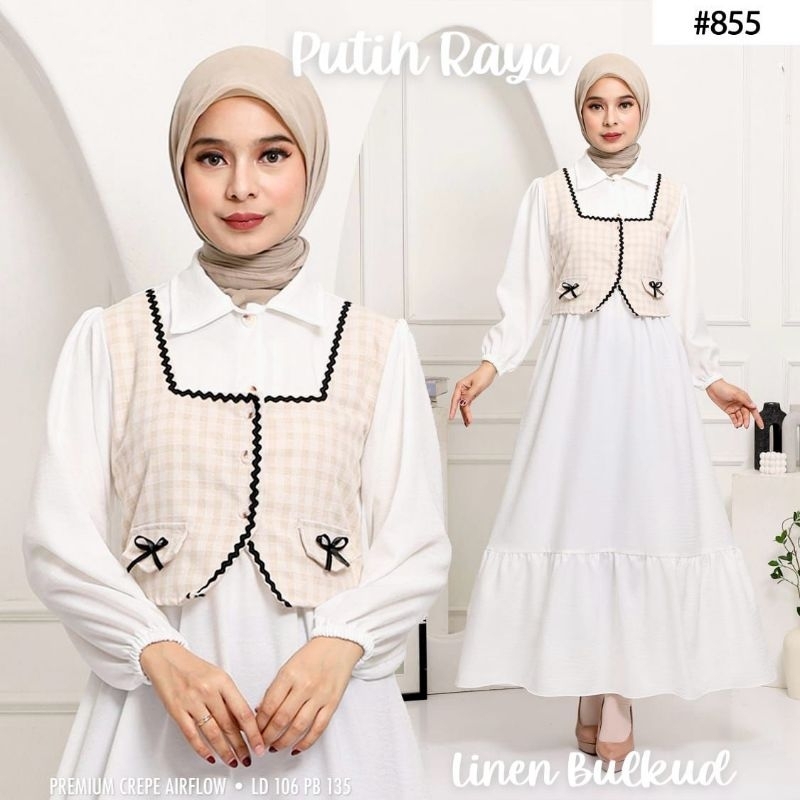 Gamis vest korean style