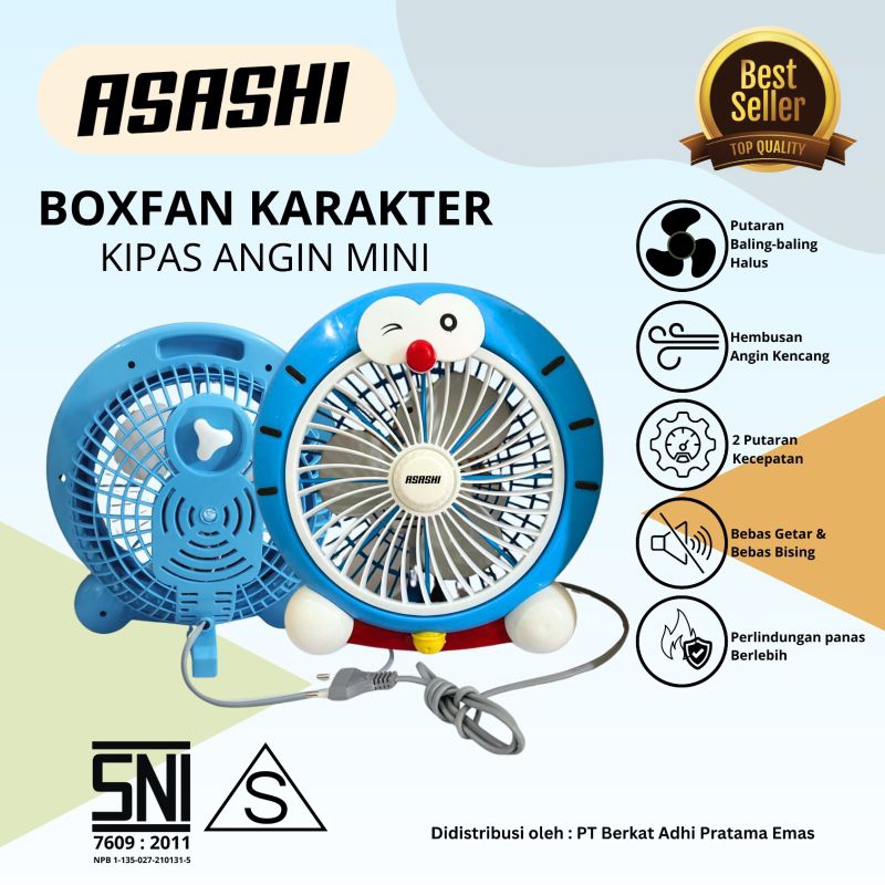 Kipas Angin Karakter Doraemon