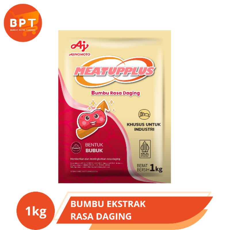 Meatupplus Ajinomoto 1 kg (Bumbu Ekstrak Rasa Daging)