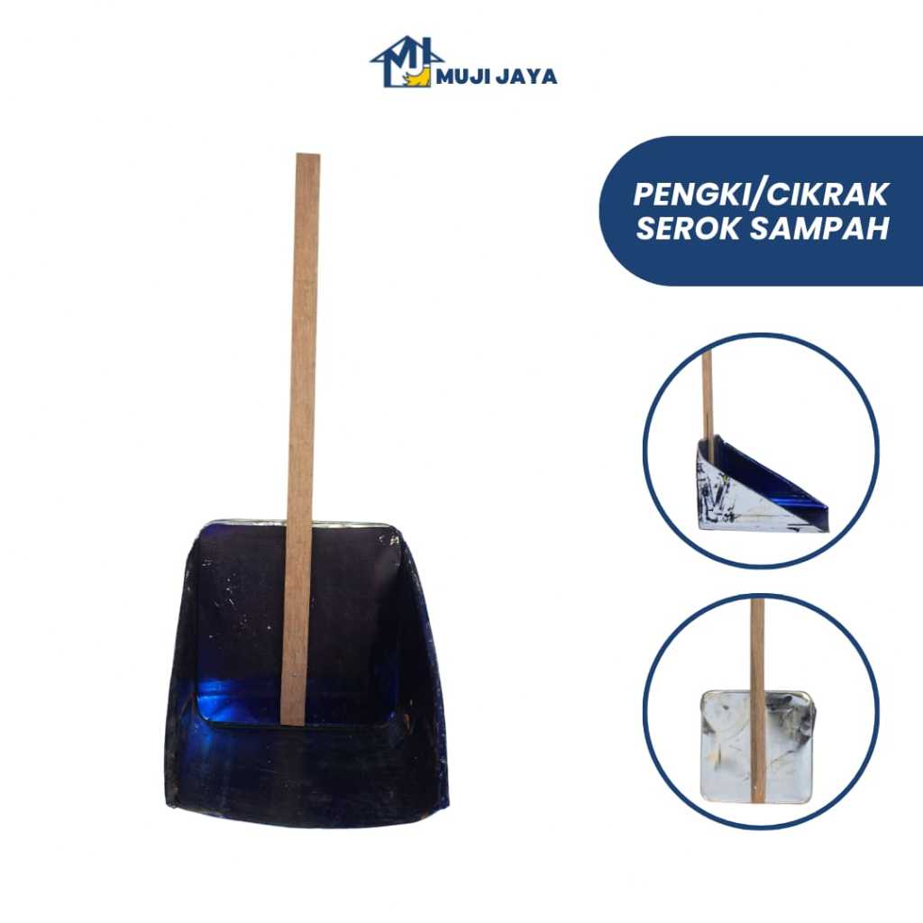 Pengki/Cikrak Serok Sampah Kaleng Muji Jaya