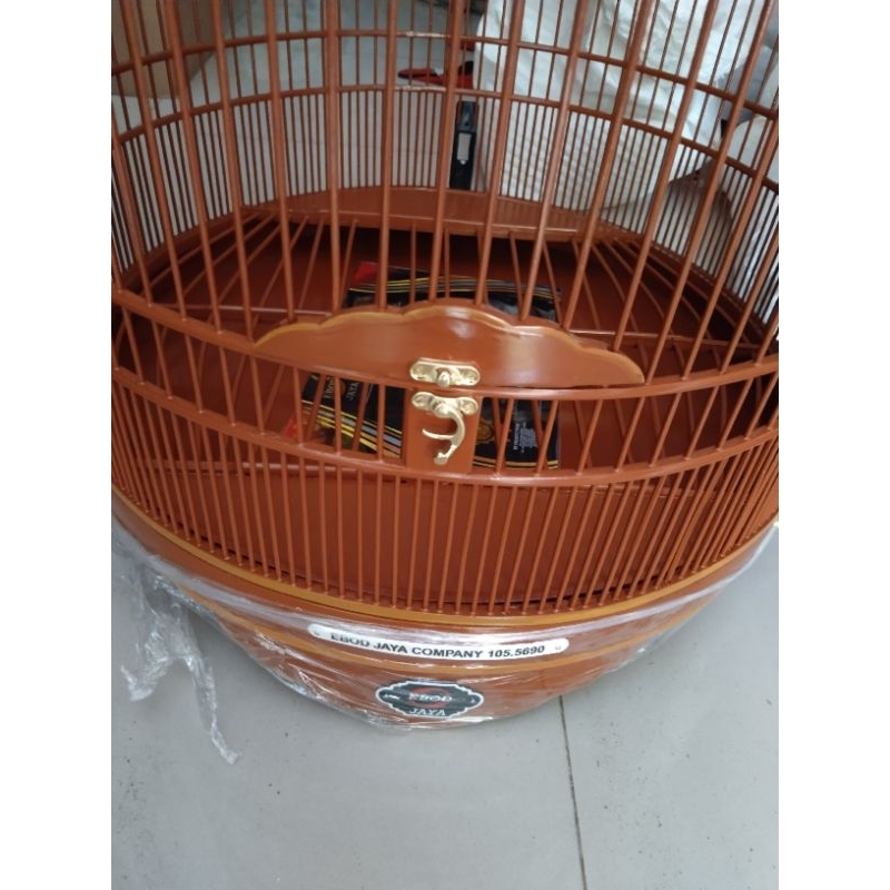 Sangkar murai ebod klem koper ready no 2  original ebod