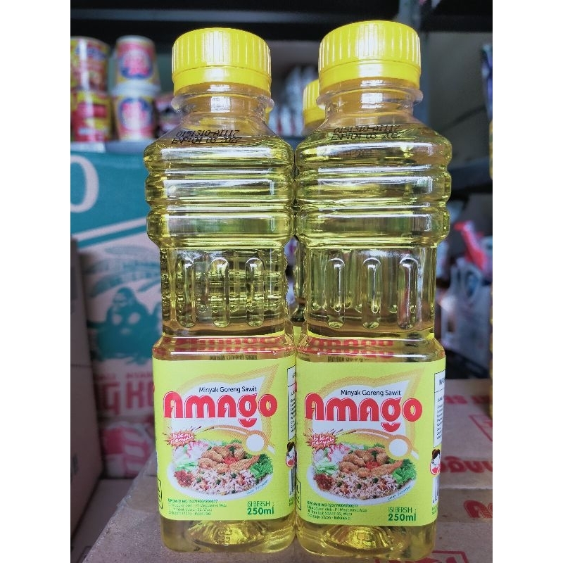 Minyak Goreng AMAGO botol 250ml 1 dus isi 48 pcs EXP Feb 2027