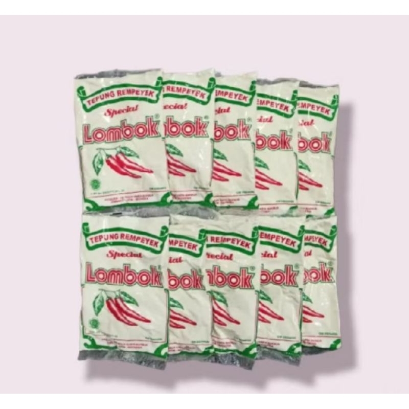 

Tepung rempeyek cap lombok 65 gr