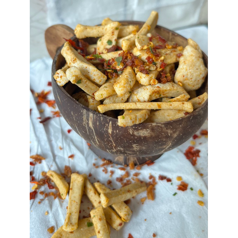 

Basreng pedas 250gr