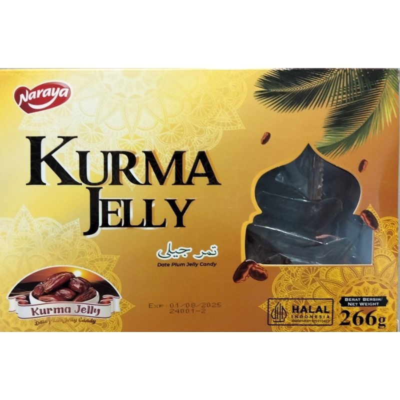 

NARAYA PERMEN JELLY RASA KURMA KEMASAN KOTAK 266 Gr. HALAL