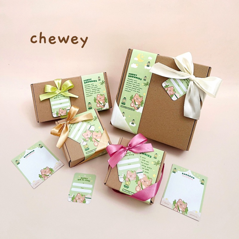 

Hampers Lebaran Hari Raya Idul Fitri Eid Hampers 2025 - Dark Chocolate Fudgy Brownies by CHEWEY - Bronis Panggang Coklat Premium