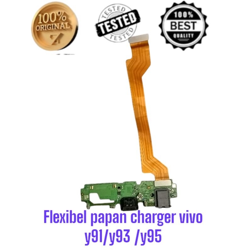 flexibel charger vivo y91 y93 y95 original cabutan 100 %
