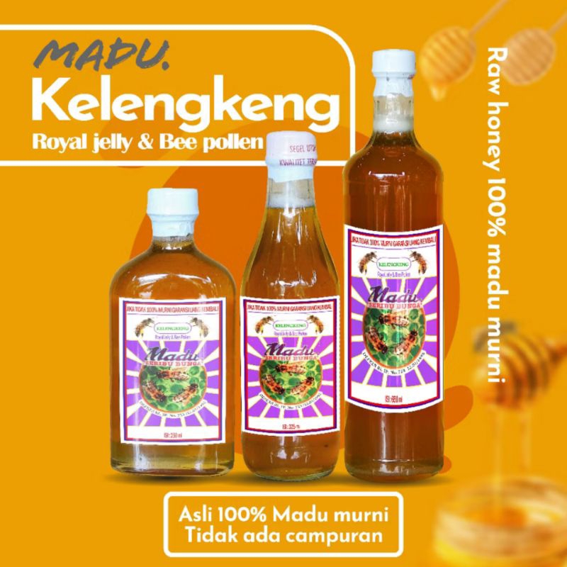 

Madu murni Kelengkeng - madu seribu bunga - madu lanceng - madu asli dengan royal jelly dan bee pollen - membantu menjaga daya tahan tubuh - suplemen kesehatan