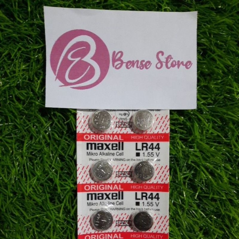 Baterai Maxell LR44 Baterai Jam Tangan