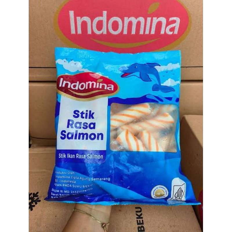 

lndomina Stik salmon 500gr
