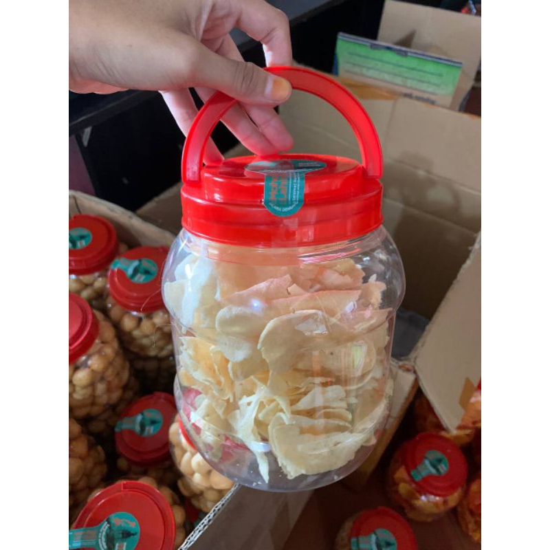 

Kerupuk Getuk Toples