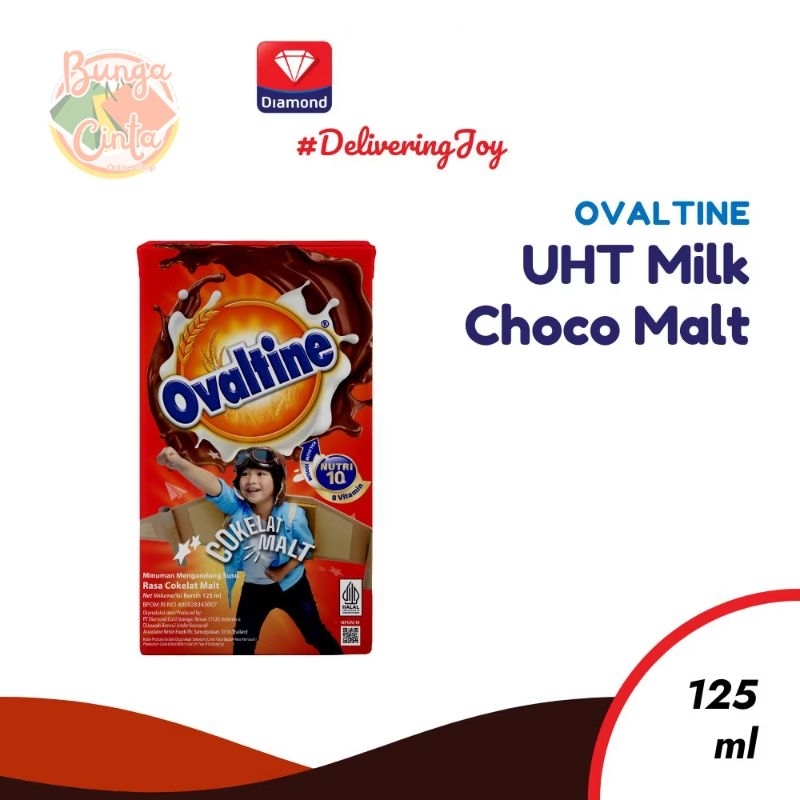 

Ovaltine UHT Milk Choco Malt Sleeve 125 ML - Susu Ovaltine