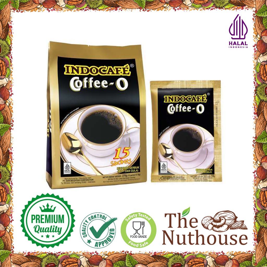 

Indocafe Coffee-O / Minuman Serbuk Kopi dan Gula (15 sachets) [HALAL]