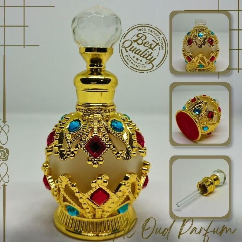 Botol Antik  Mewah - Khas Timur Tengah 20 ml