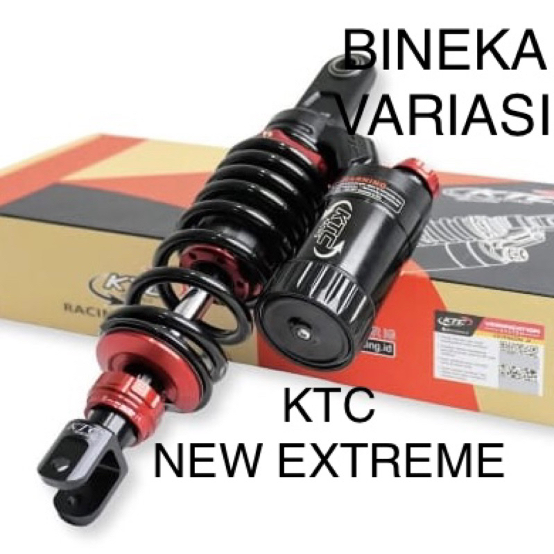 Shock Ktc racing New Extreme 325mm matic vario 125 150 beat mio dll shockbreaker ktc Original