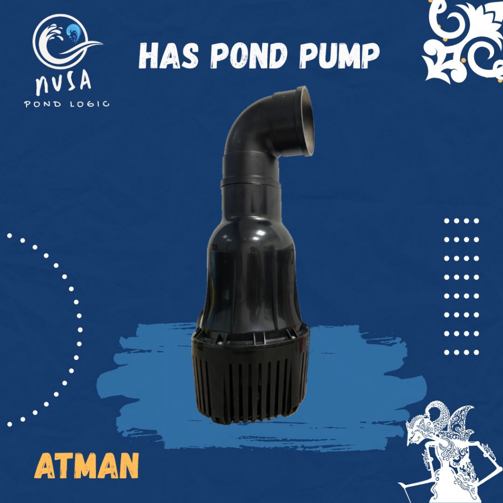 Pompa Air Sirkulasi Kolam Koi Atman HAS 30 Water Pump Kolam Ikan Taman