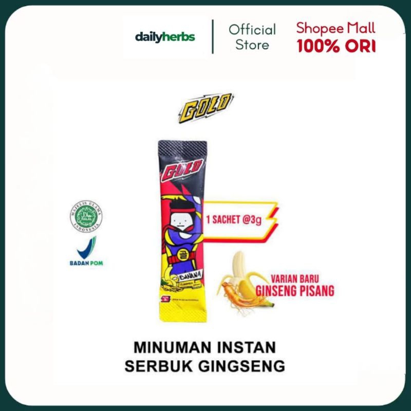 

GOLO Ginseng Botanical ecer 1sachet & 3sachet
