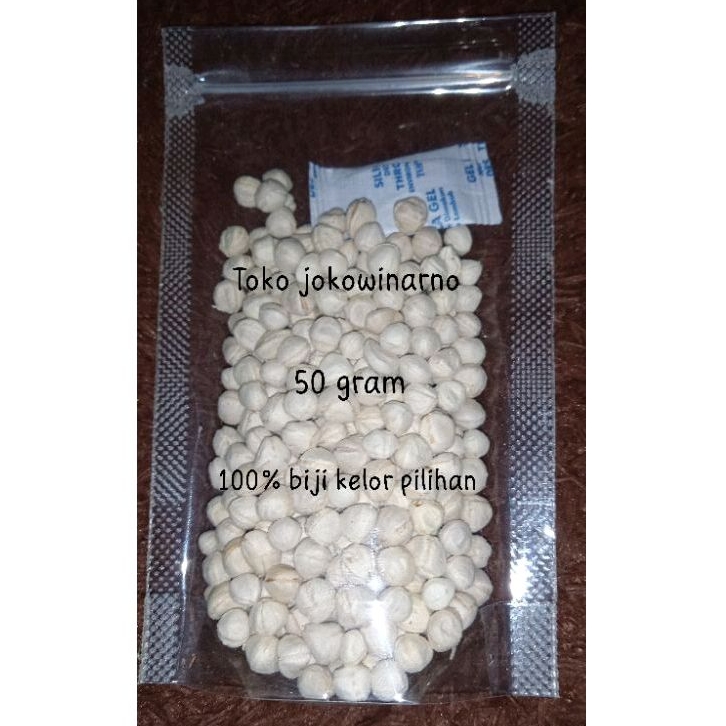 

[ 50 Gram] BIJI KELOR KUPAS / MORINGA Original - kemasan POUCH