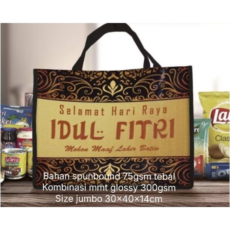 Ready Aneka Tas Hampers Parcel Idul Fitri  Kado Unik Tote Bag Tas Serut Pouch Kosmetik Tas Kosmetik 