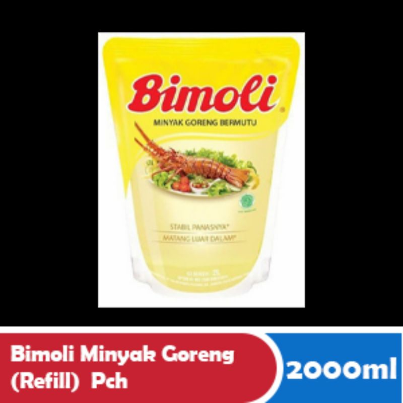 

Minyak goreng Bimoli 2liter/ Bimoli minyak goreng 2liter