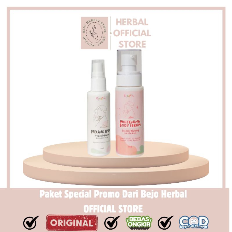 ESASKIN - ESASKIN 1 Paket Body Serum Dan Peeling Spray