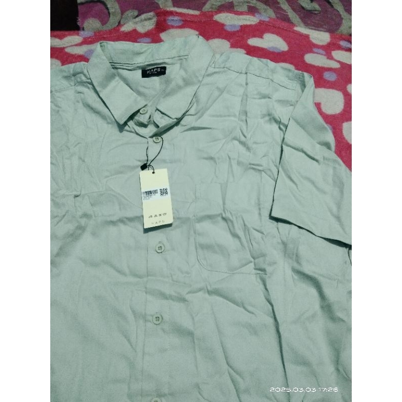 M231 kemeja polos/atasan pria/kemeja kantor/baju lebaran pria