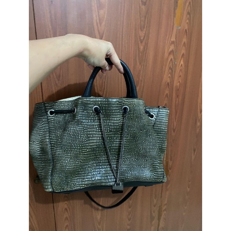 preloved rouge and lounge RL crocodile skin bag