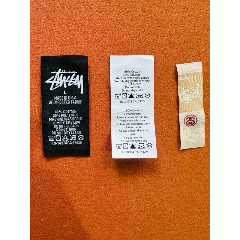

Label tag stussy || made usa