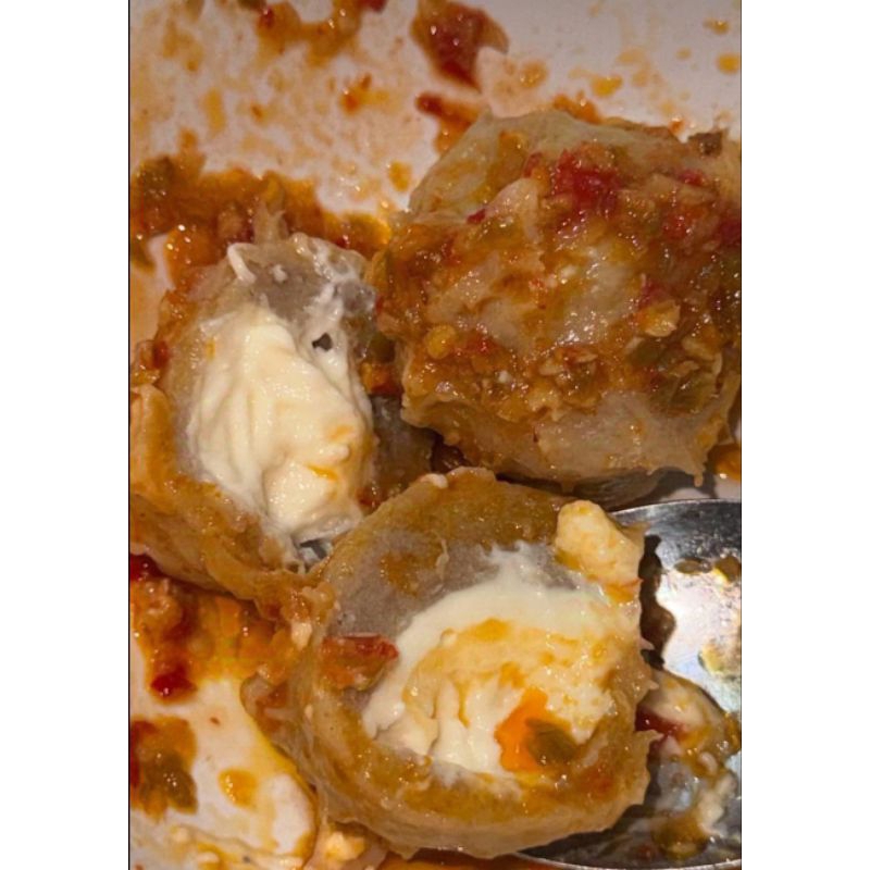 

BAKSO KEJU SAMBAL TAICHAN & SAMBAL MERCON (Frozen, homemade & tanpa pengawet)