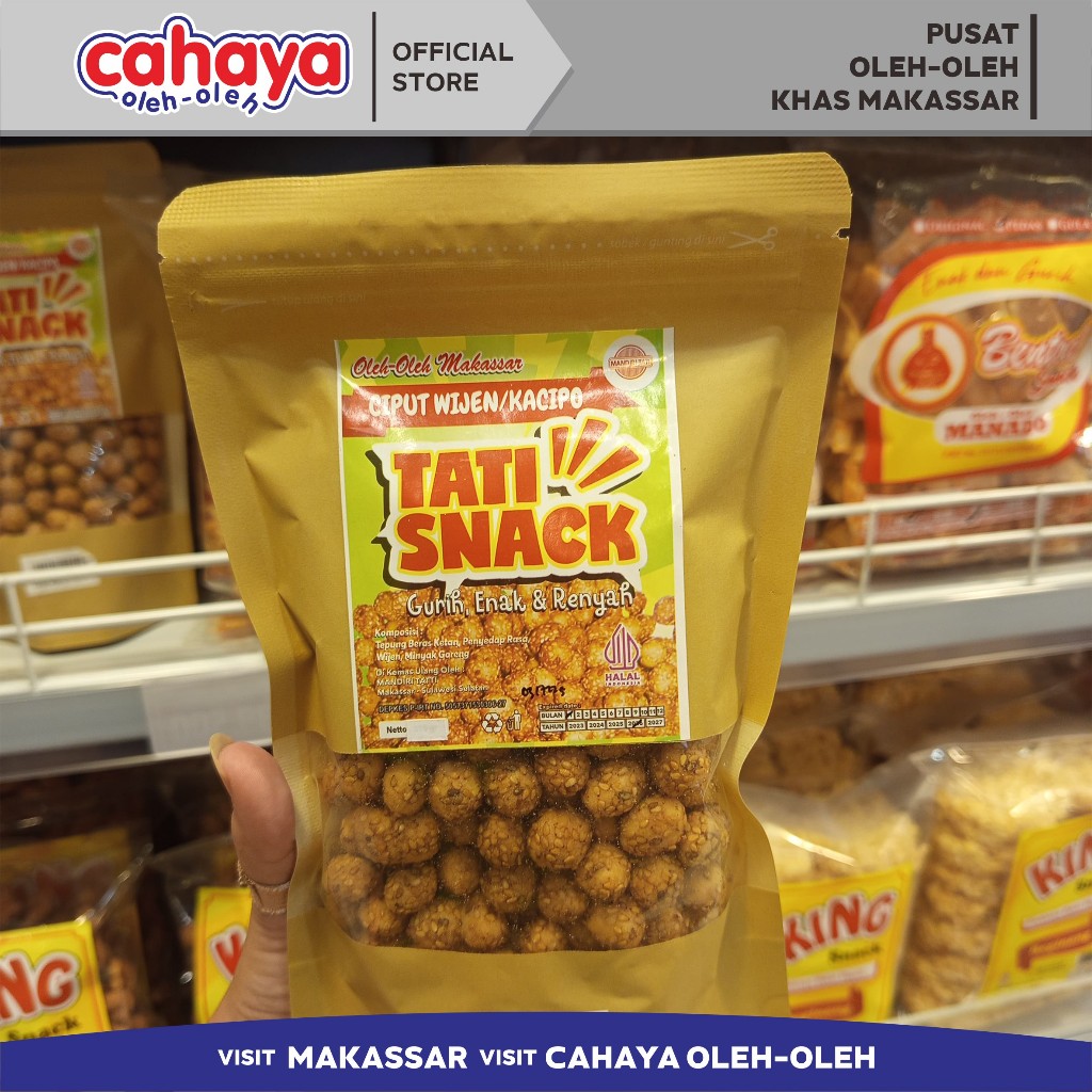 

Ciput / Kacip Wijen Tati Snack oleh oleh khas makassar