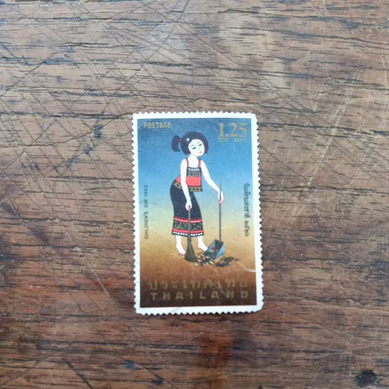 

perangko bekas/used Thailand thn 1983(C02)