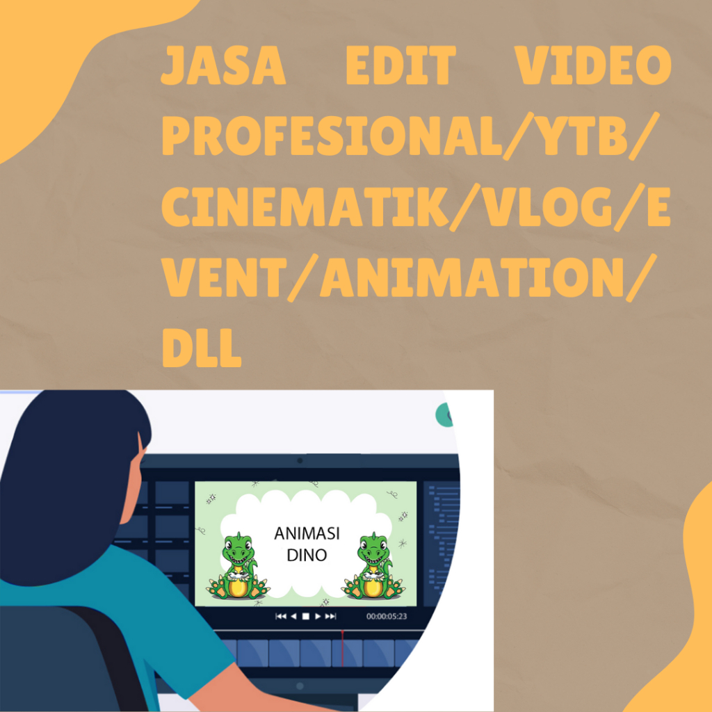 Jasa Edit Video Animasi /ytb/cinematik/vlog/event/animation/dll