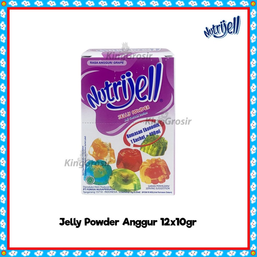 

Nutrijell 1 Box Isi 12 Sachet / Jelly Instant