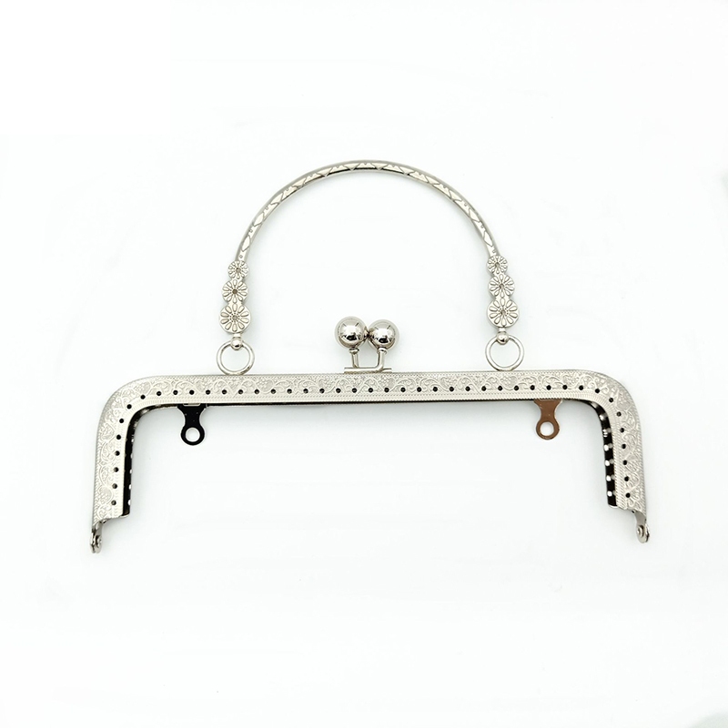 20cm Frame Behel Tas Rajut Gagang Tas Rajut Pegangan Tas Handle Handle Tas Besi Behel Tas Manik | Or