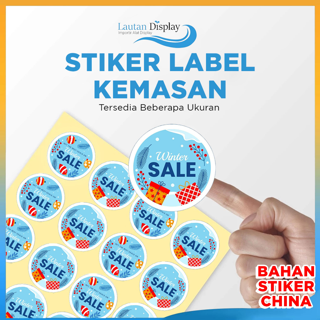 

Stiker Label makanan Plus cutting | stiker label makanan murah