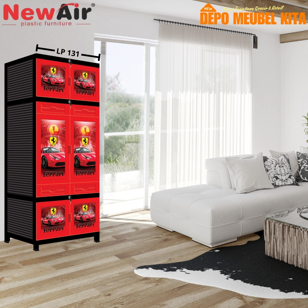 NEW AIR LP 131  (Lemari Plastik Berkualitas Premium Kokoh)
