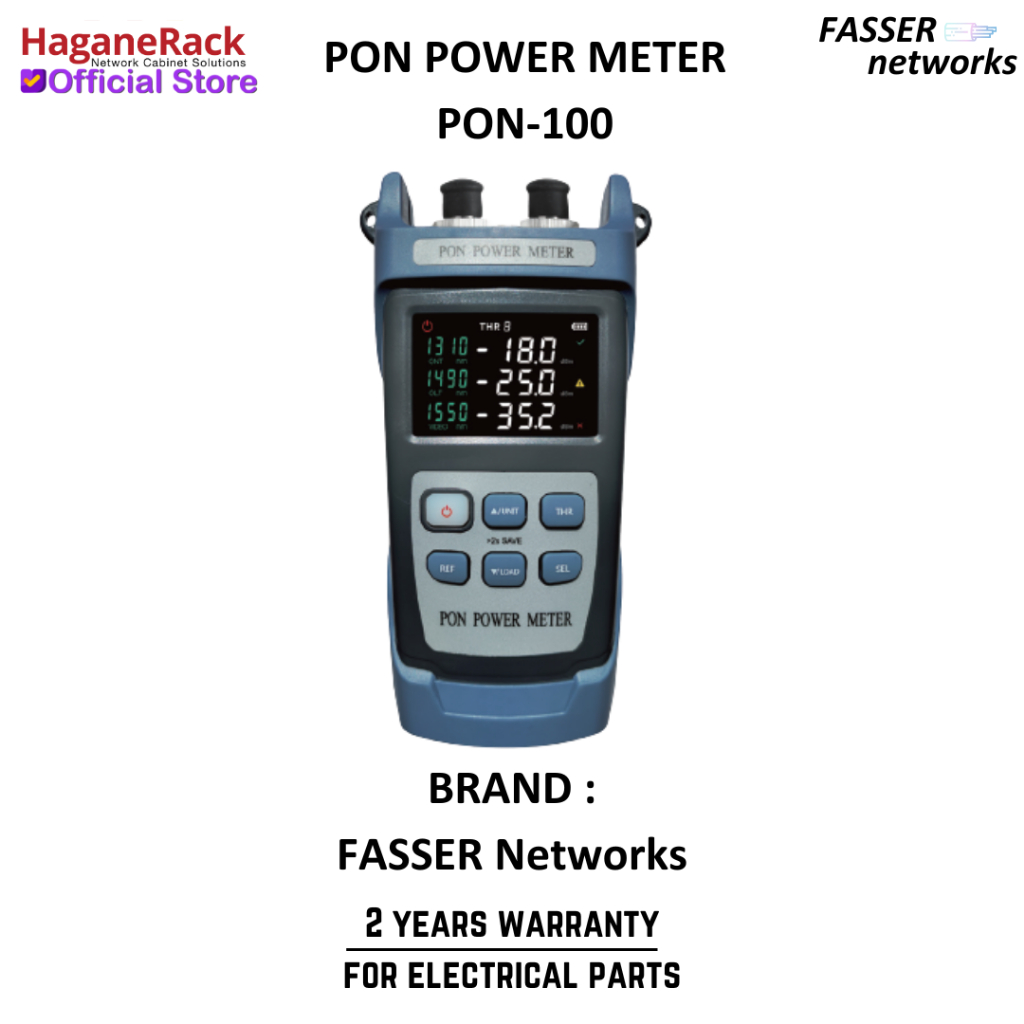 PON Power Optical Meter Fiber Optik - PON 100