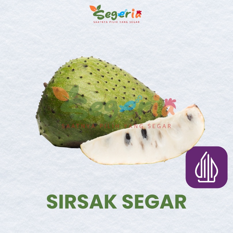 

BUAH SIRSAK SEGAR PER BUAH