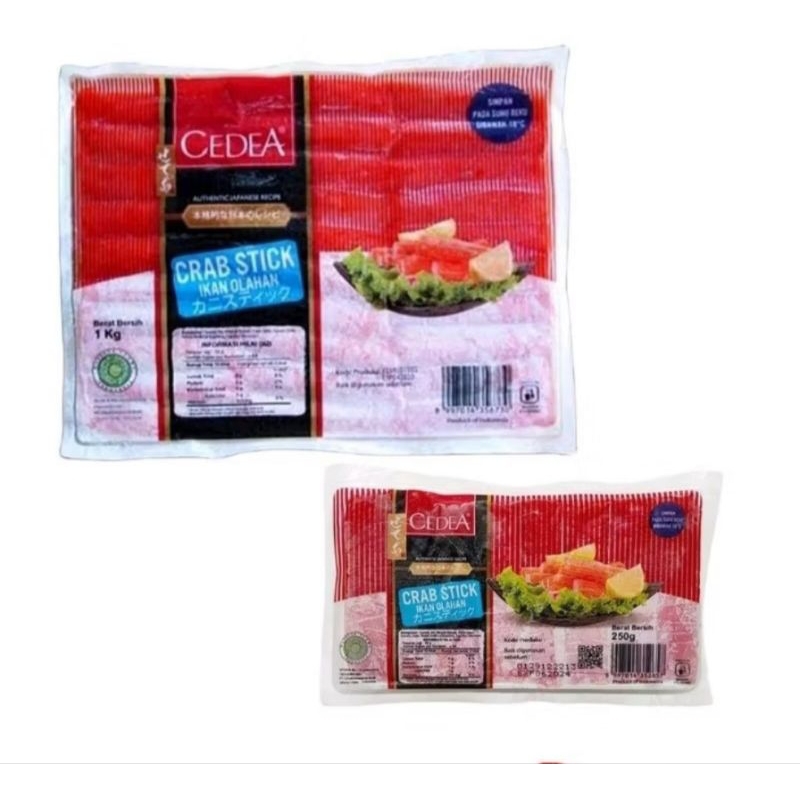 

HALAL Cedea Crab Stick 250gr - 1kg